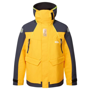 Gill OS26 Offshore Jakke, Goldfusion/Navy Str. S