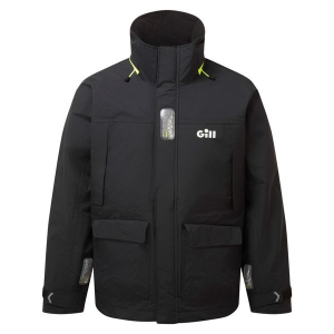 Gill OS34J Coastal jakke sort str. L