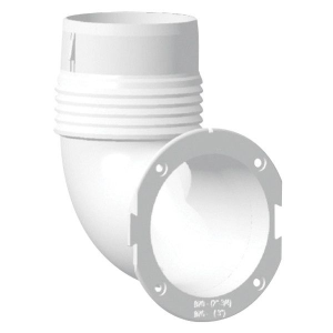 Nuova Rade slangeadapter Ø70/76mm, 90º