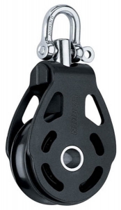 Harken ESP 57 mm Enkeltblok med  svirvel