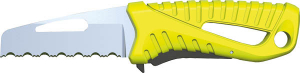 Wichard Rescue kniv, fast blad - gul