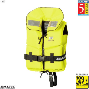 Split Front Børne redningsvest 15-30 UV-Gul BALTIC 1267