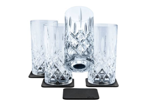 Silwy Magnet Crystal Glass Longdrink 300ml, 4 stk.