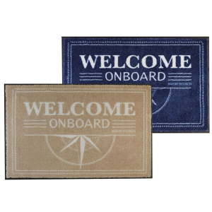 MB brun måtte Welcome 75x50 cm brun