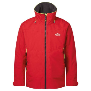 Gill os32j coastal jakke rød str. S