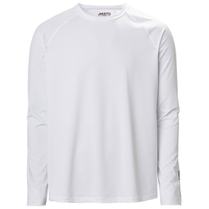 EVO SUNBLOCK LS TEE 2.0 white str. s