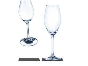 Silwy Magnet Crystal glas Champagne, 2 stk.