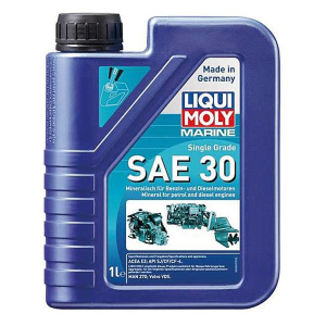 Liqui moly marine motorolie single grade SAE 30 1 L