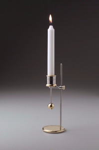 "SIV" Candlestick Rush-Light Lysestage