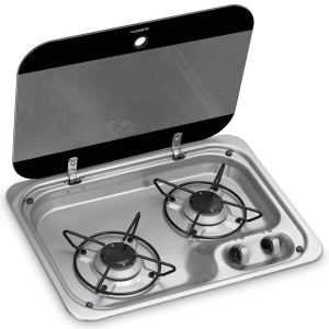 Dometic Kogeblus HSG 2335 med glas låg og 2 brændere