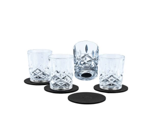 Silwy Magnet Crystal Shotglass, 40ml, 4 stk