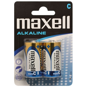 Maxell Alkaline C / LR14 batterier - 2stk