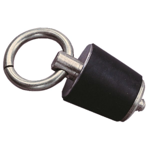1852 Bundprop rustfrit/gummi Ø13-17mm / 5/8" - L 25mm
