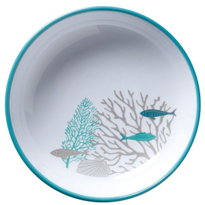 MB Coastal Acqua suppe tallerken Ø18, 6 stk