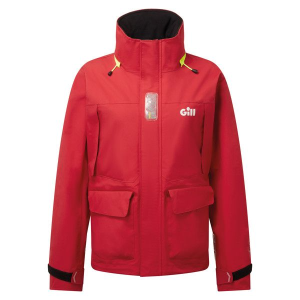 Gill OS34J Coastal dame jakke rød str. 10/S