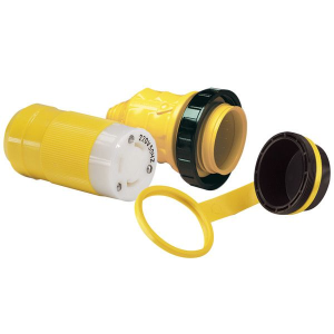 Marinco landstrømsstik 32Amp med cover og kappe