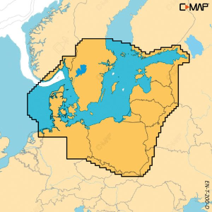 C-Map Discover X, Skagerak Kattegat samt dele af Østersøen "kun ved køb af plotter"