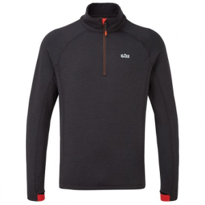 Gill 1081 Termofleece top m/lynlås grafit, str S