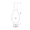 Reserveglas til Sampan lampen
