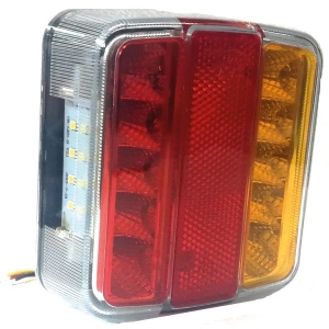 Baglygte LED universal højre/venstre, 12V