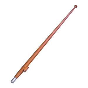 1852 Flagspil i teak 150cm bøsning Ø:32mm