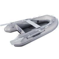 Gummibåd med træ dørk