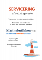Servicetjek på din oppustelige vest i vores fysiske butik Servicetjek på din oppustelige vest i vores fysiske butik