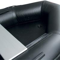 Gummibåde med oppustelig dørk